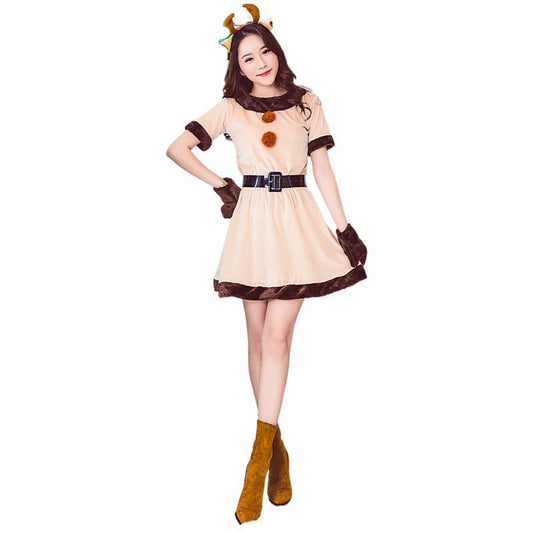 Deer elk christmas reindeer costume KS113